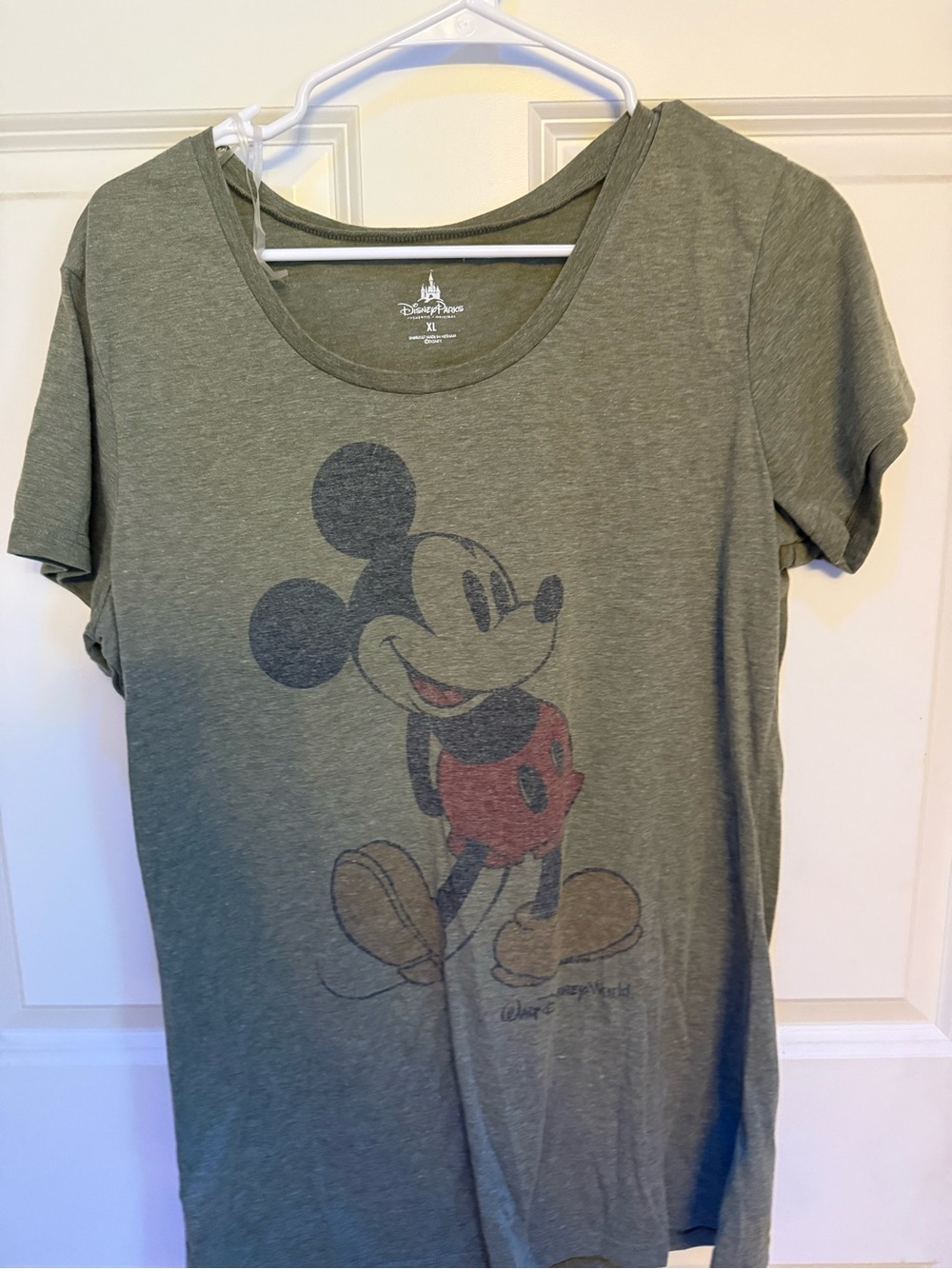 Disney Green Mickey Mouse Graphic Tee